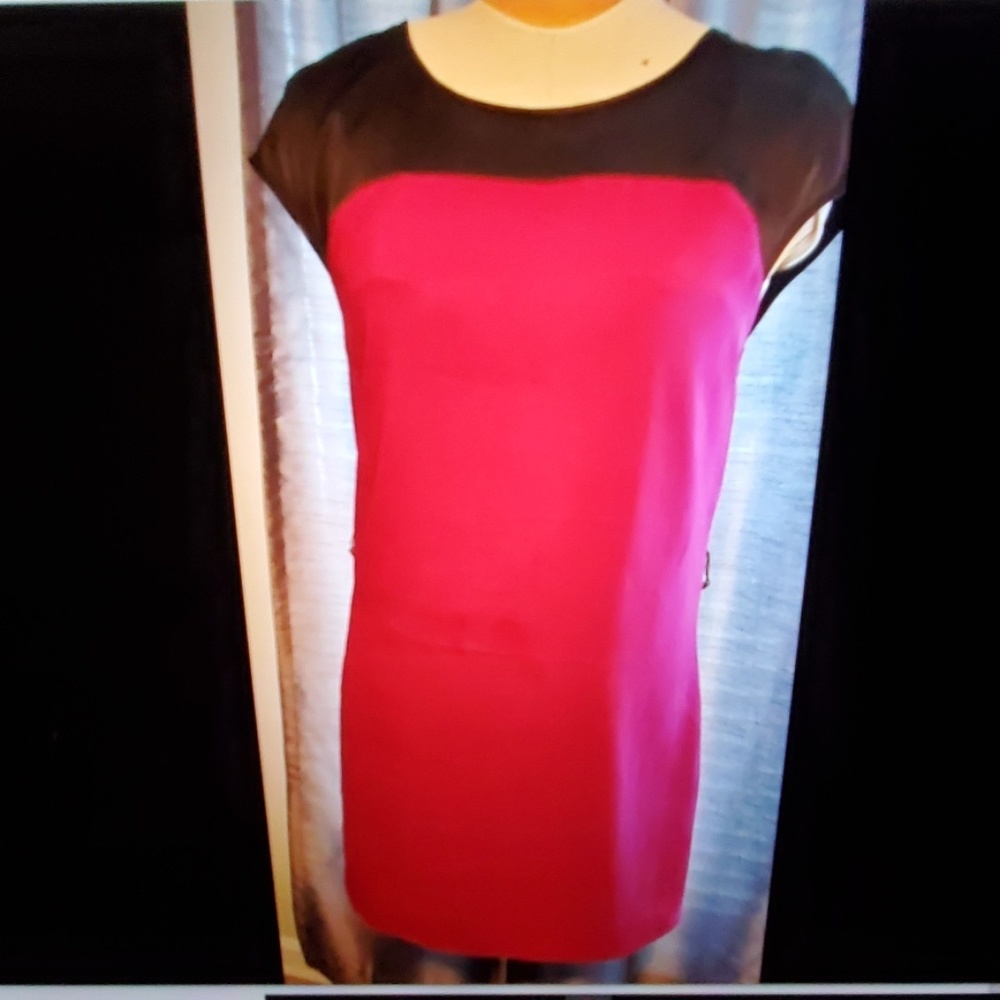 Express color block dress